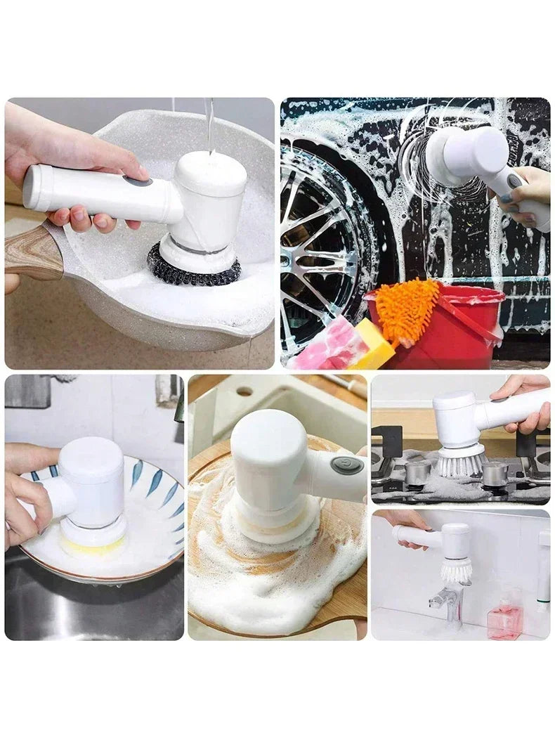 PowerSpin Scrub Pro Handheld Cleaning Brush