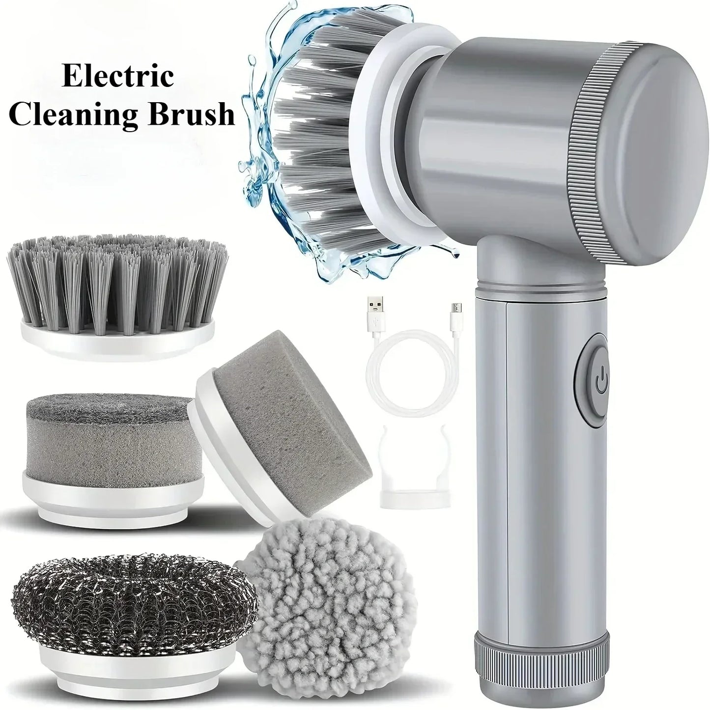 PowerSpin Scrub Pro Handheld Cleaning Brush